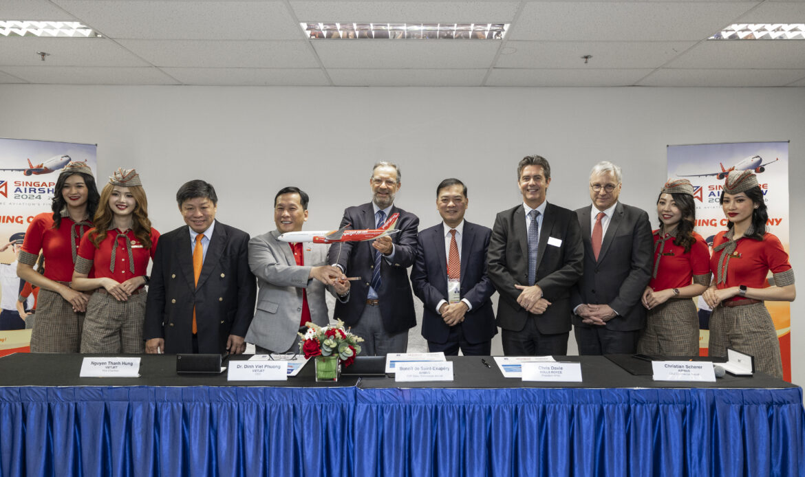 Vietjet firma MoU para la compra de 20 Airbus A330-900
