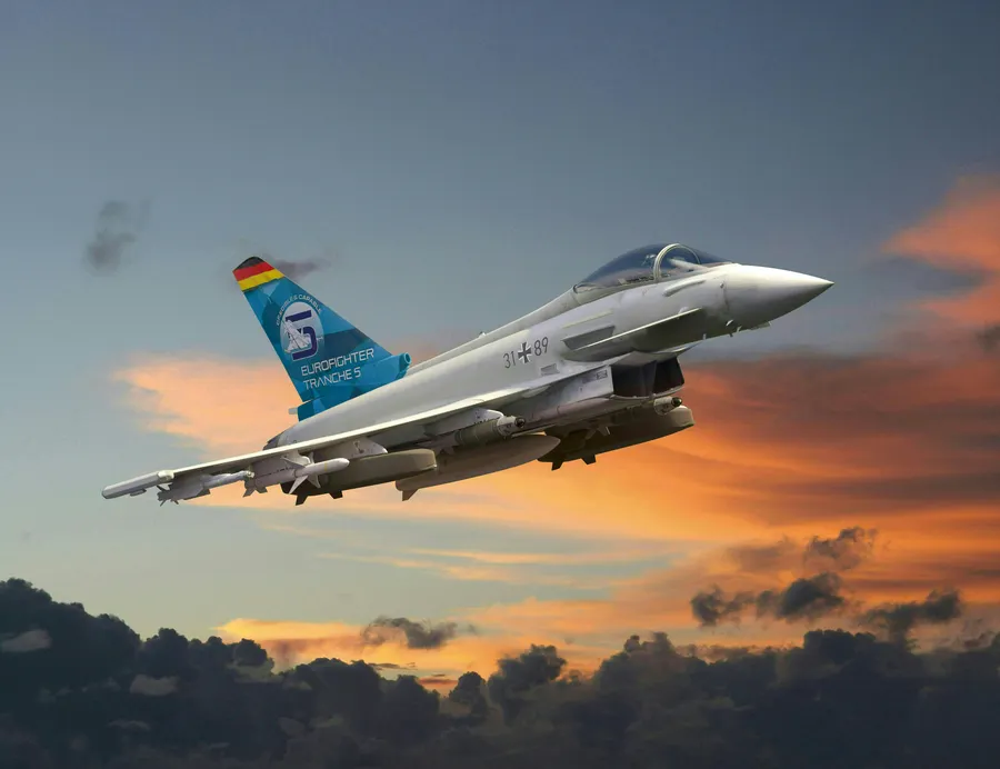 Alemania refuerza su flota aérea con 20 nuevos Eurofighter Typhoon