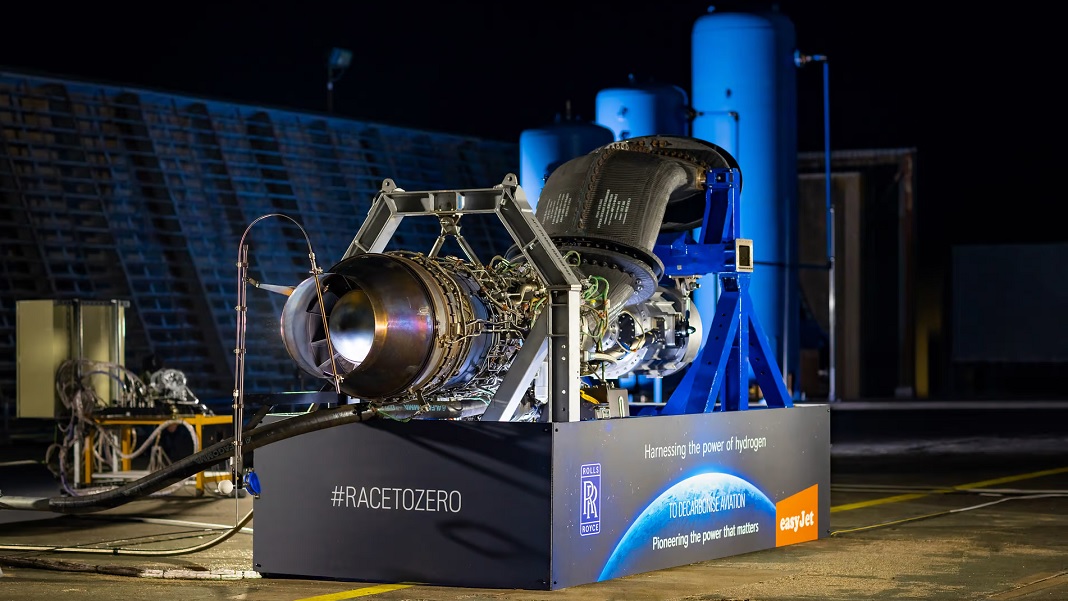 EasyJet y Rolls-Royce iniciarán pruebas para desarrollar motores de hidrógeno