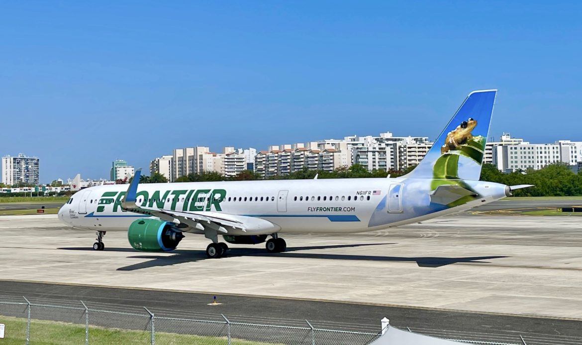 Frontier Airlines presenta su nuevo A321neo con un livery especial