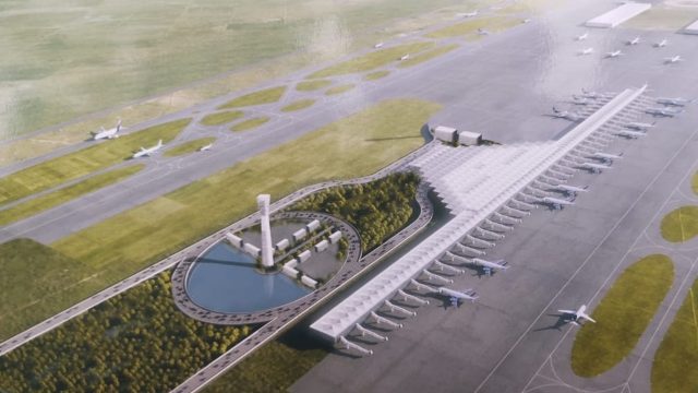 De Base Militar Santa Lucía a Aeropuerto Internacional Felipe Ángeles.