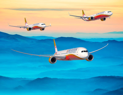 Boeing concreta pedido por 60 aviones