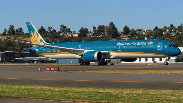 Vietnam Airlines recibe su primer B787-10