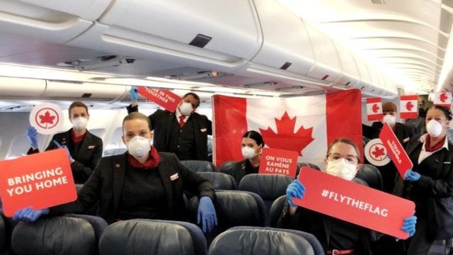 Regresan a casa más de seis mil canadienses a través de Air Canada