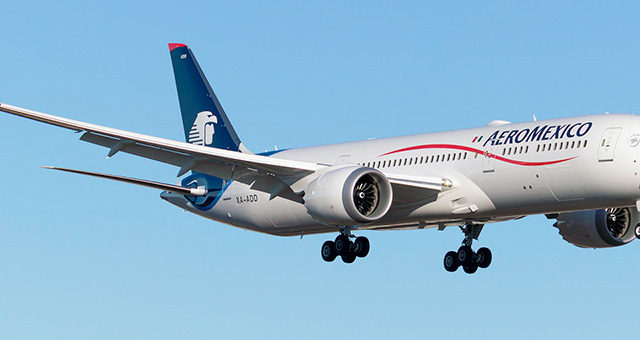 Pasajero muere a bordo de un vuelo de Aeroméxico